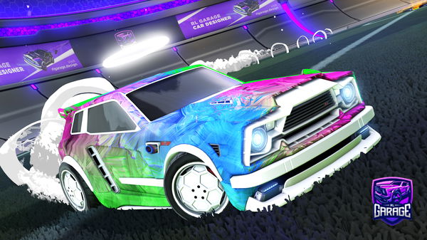 A Rocket League car design from STAR-EdX