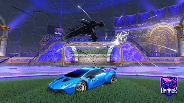 A Rocket League car design from D4_Destroy11