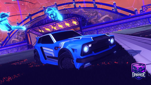 A Rocket League car design from Kxrooo