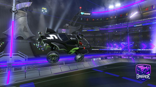 A Rocket League car design from SN4XY