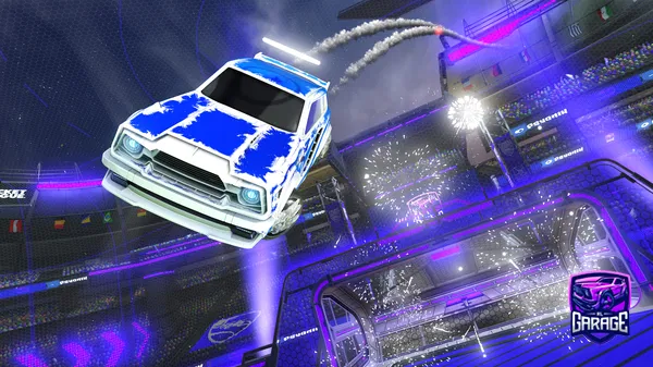 A Rocket League car design from zbfp