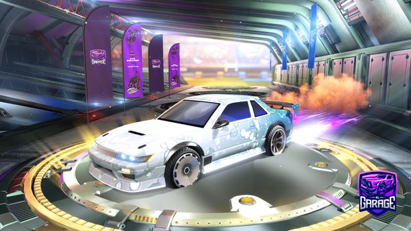 A Rocket League car design from Mateuco