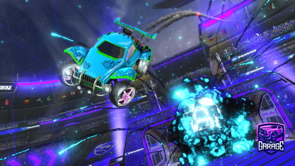 A Rocket League car design from tasyuo
