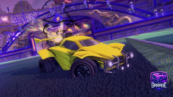 A Rocket League car design from Naticals