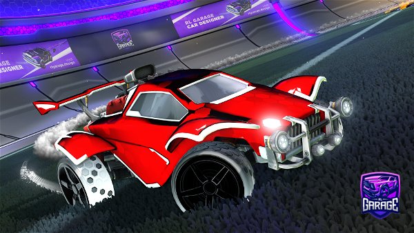 A Rocket League car design from theDORRman