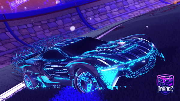 A Rocket League car design from Raiyu