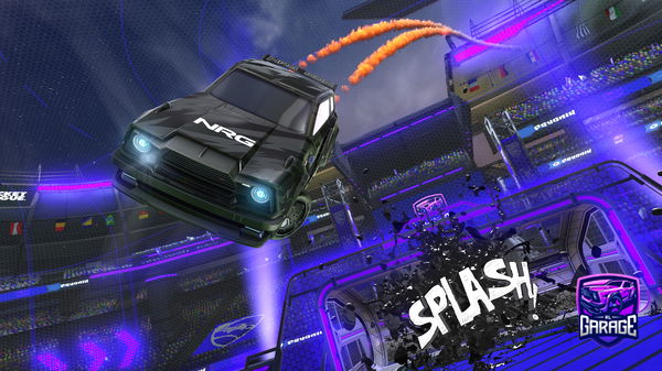 A Rocket League car design from Hudsonthekidd