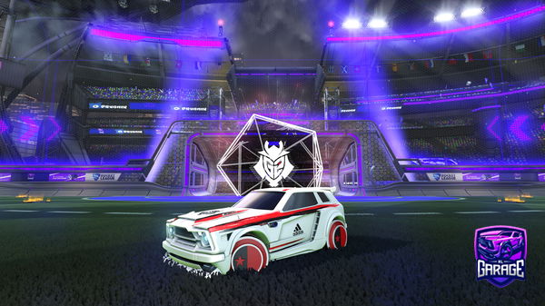 A Rocket League car design from KreepyKrowley