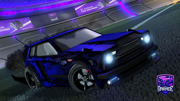 A Rocket League car design from C0SMIXITY