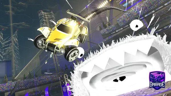 A Rocket League car design from SDMcA