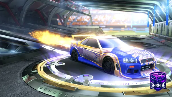 A Rocket League car design from ARZ17RD