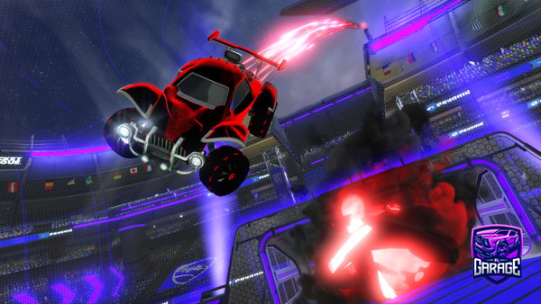 A Rocket League car design from bahaaxq