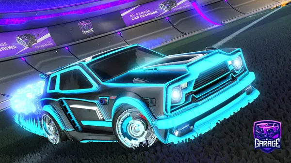 A Rocket League car design from Muddy_bud