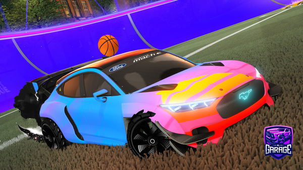 A Rocket League car design from DevilLight