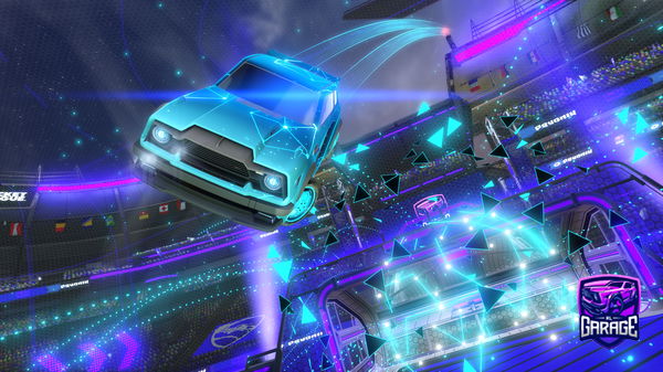 A Rocket League car design from ChadMan8624