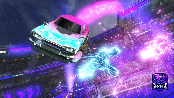 A Rocket League car design from ZombieChicken92