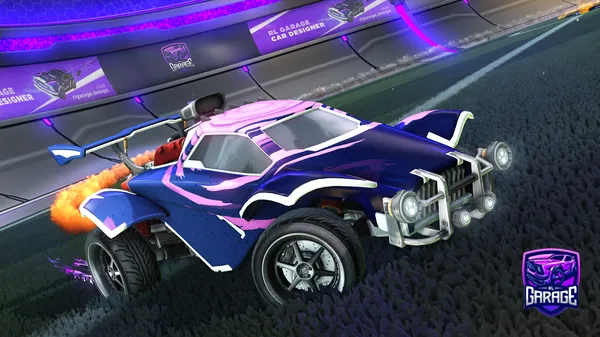 A Rocket League car design from Maroho10