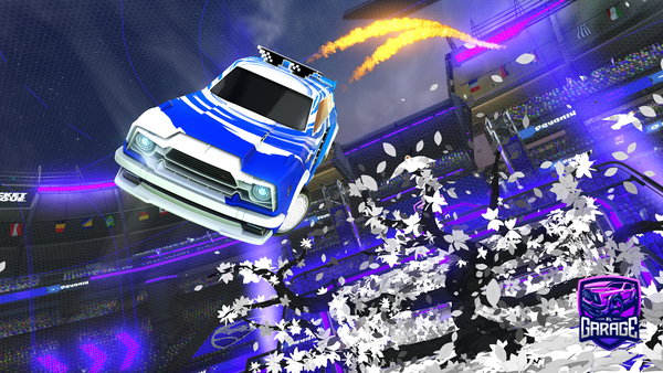 A Rocket League car design from Malinoir_DZ