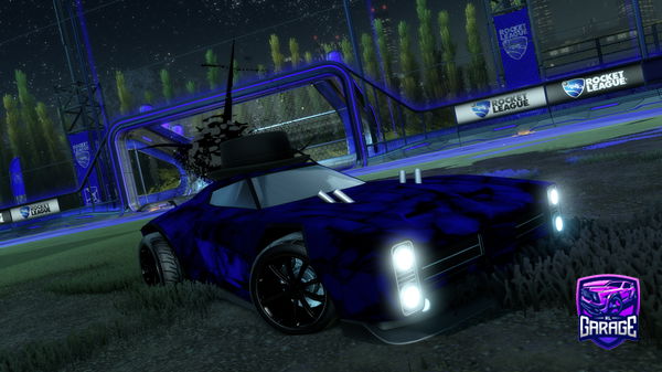 A Rocket League car design from YTvaltsu60