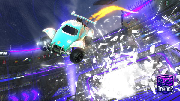 A Rocket League car design from D64s
