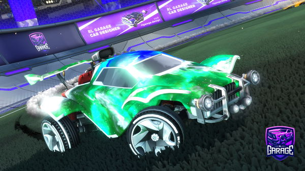 A Rocket League car design from Bongers
