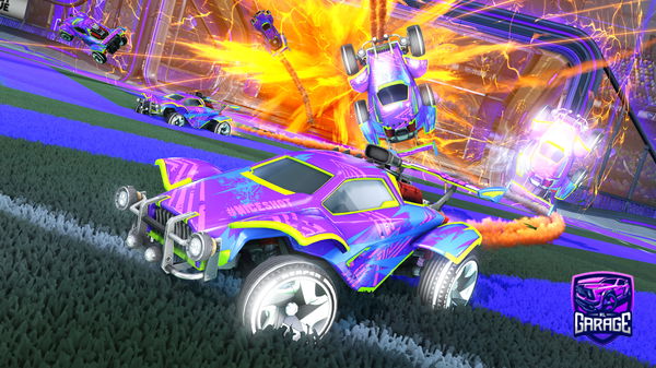 A Rocket League car design from ludwz