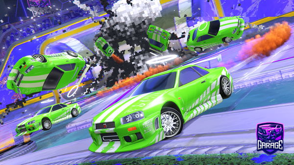 A Rocket League car design from Btbedits