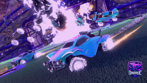 A Rocket League car design from silvrnblack138