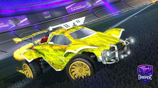 A Rocket League car design from Carter123456