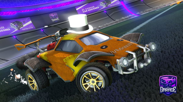 A Rocket League car design from Zeebruin