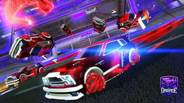 A Rocket League car design from mama_na_kurcu
