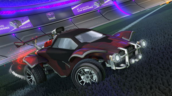 A Rocket League car design from Dxrkrl1