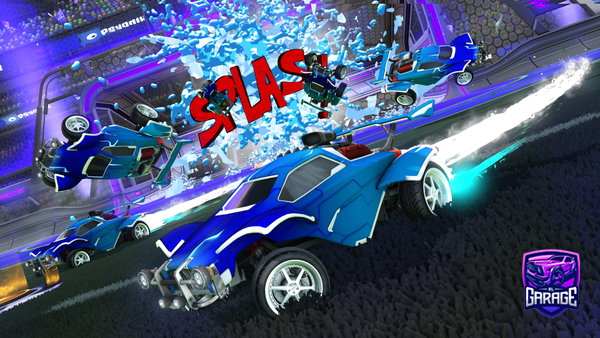 A Rocket League car design from RemixTheLegend