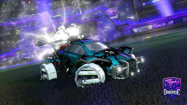 A Rocket League car design from bubba-darek