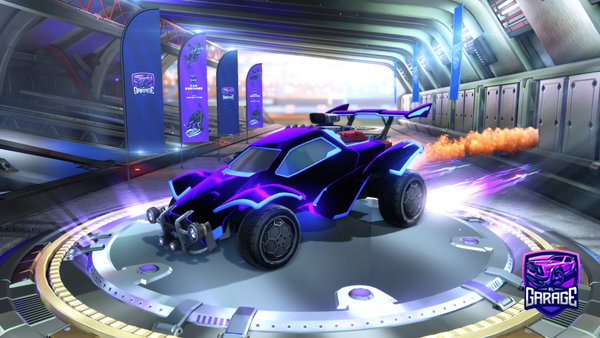 A Rocket League car design from AllianceLunasola