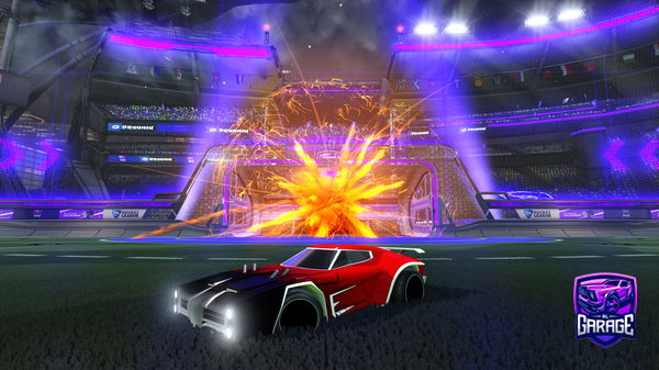 A Rocket League car design from SNOWYowl4