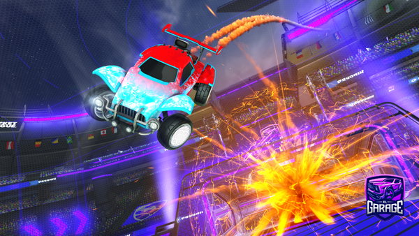 A Rocket League car design from theruler45