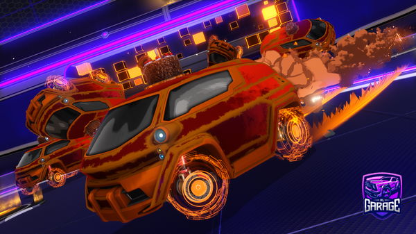 A Rocket League car design from RocketHamster27