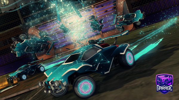 A Rocket League car design from DarkishSoul