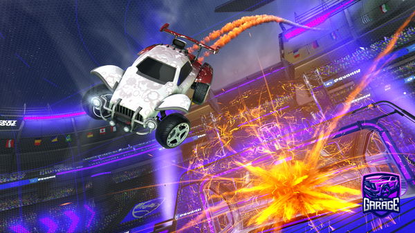 A Rocket League car design from Panicioooo