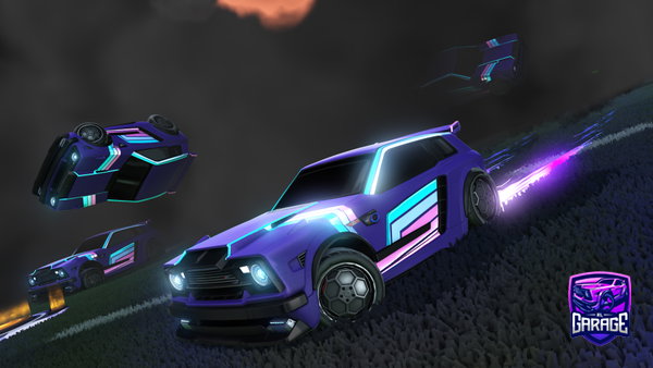 A Rocket League car design from Damosgore