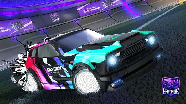 A Rocket League car design from rlgaragewardenboi