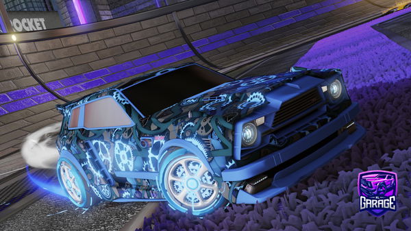 A Rocket League car design from CrspyChkn