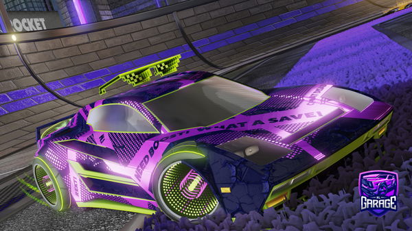 A Rocket League car design from Mr_BananaJuice