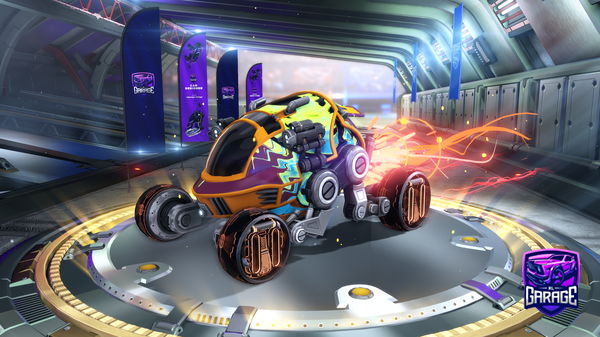 A Rocket League car design from Noahtorres