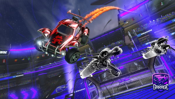 A Rocket League car design from clippedulol