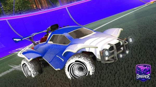 A Rocket League car design from sleeepyaswell