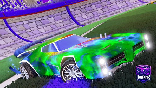 A Rocket League car design from Pankumi