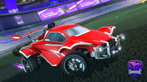 A Rocket League car design from Milkk1iw
