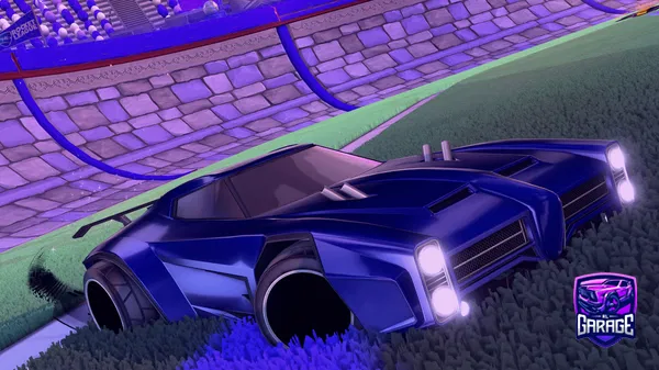 A Rocket League car design from babage21